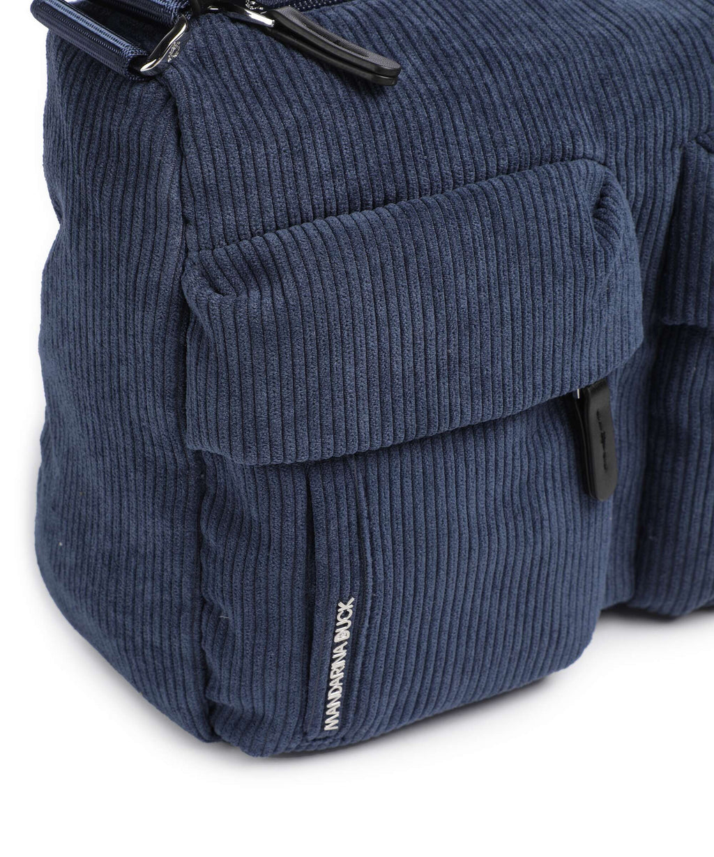 Mandarina Duck Hunter Velvet Crossbody bag blue wing