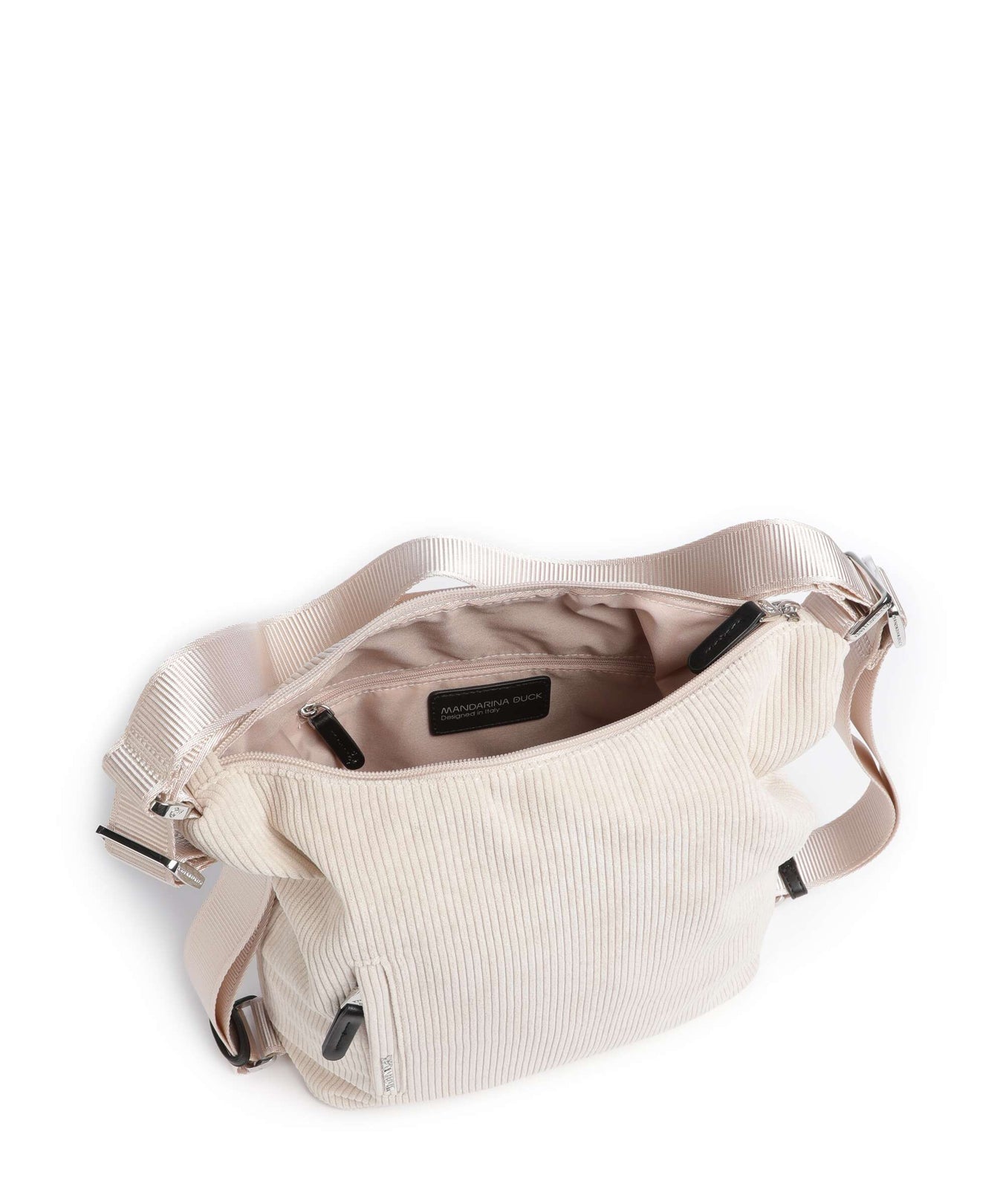 Mandarina Duck Hunter Velvet Backpack bag cashmere