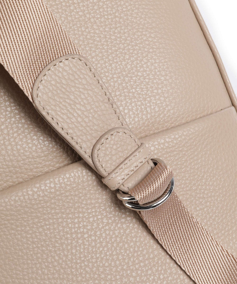 Mandarina Duck Mellow Leather Backpack warm taupe