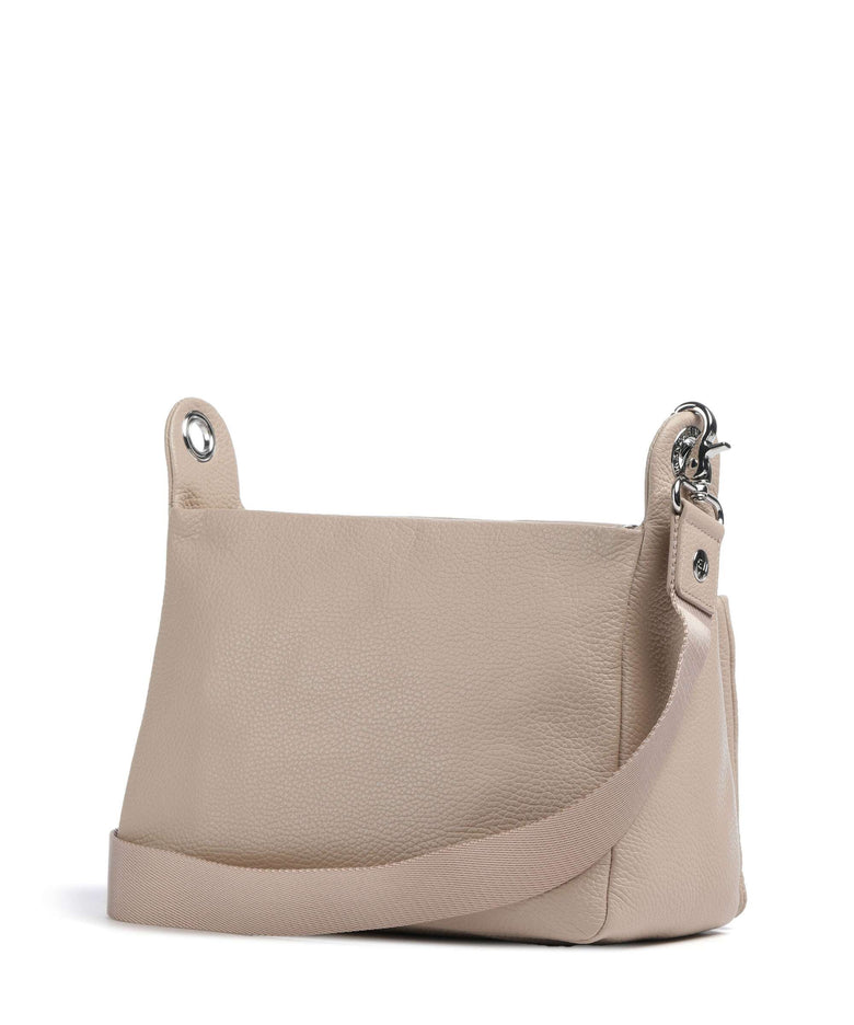Mandarina Duck Mellow Leather Shoulder bag warm taupe