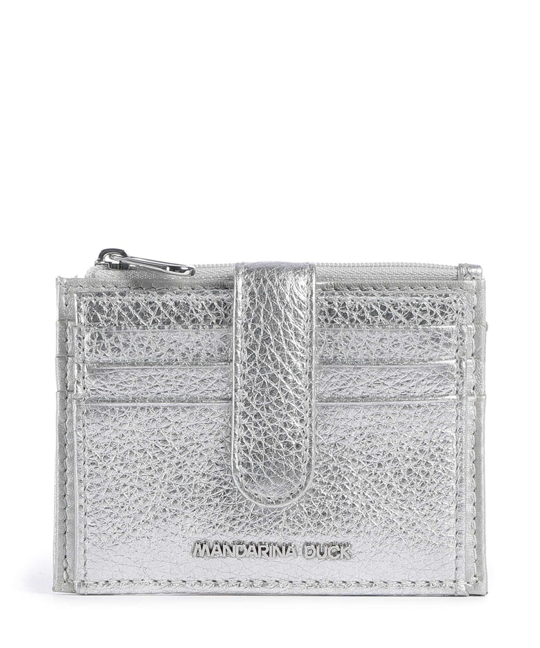 Mandarina Duck Mellow Metal Credit card holder silver