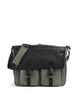 Mandarina Duck Eco Coated Taška pro kurýry pine green