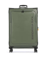 Mandarina Duck Eco Coated Kufr se 4 kolečky pine green