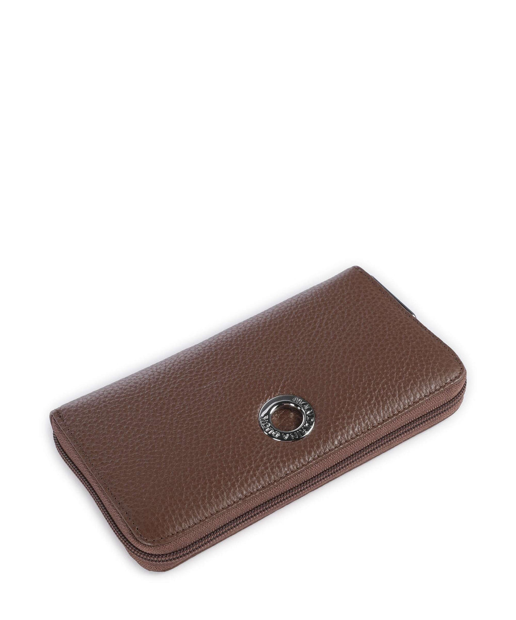 Mandarina Duck Mellow Leather Wallet milk chocolate