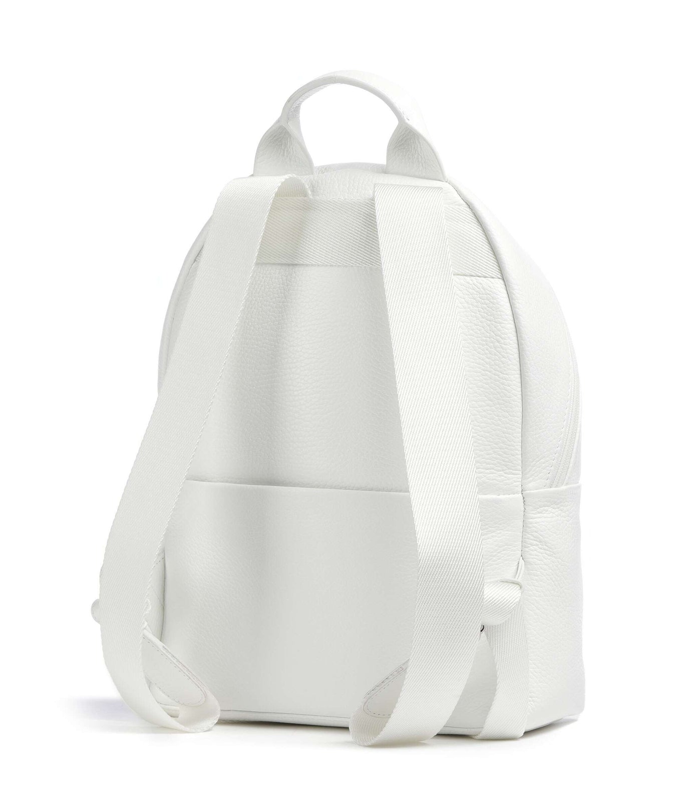 Mandarina Duck Mellow Leather Backpack blanc