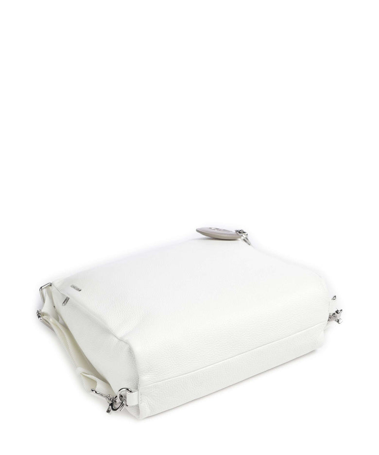 Mandarina Duck Mellow Leather Backpack bag blanc