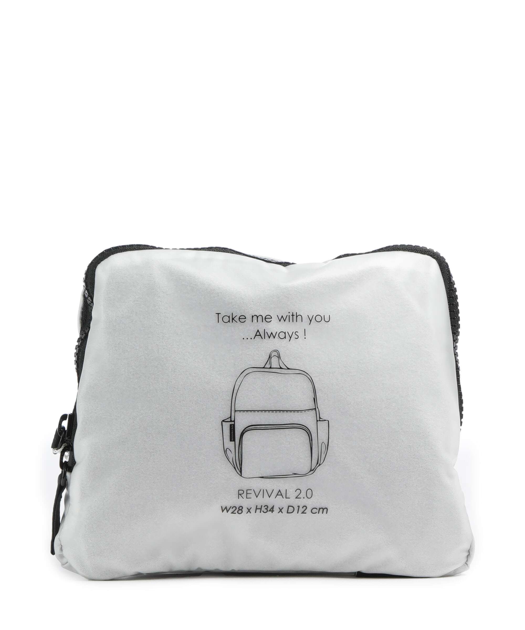 Mandarina Duck Revival 2.0 Backpack nero