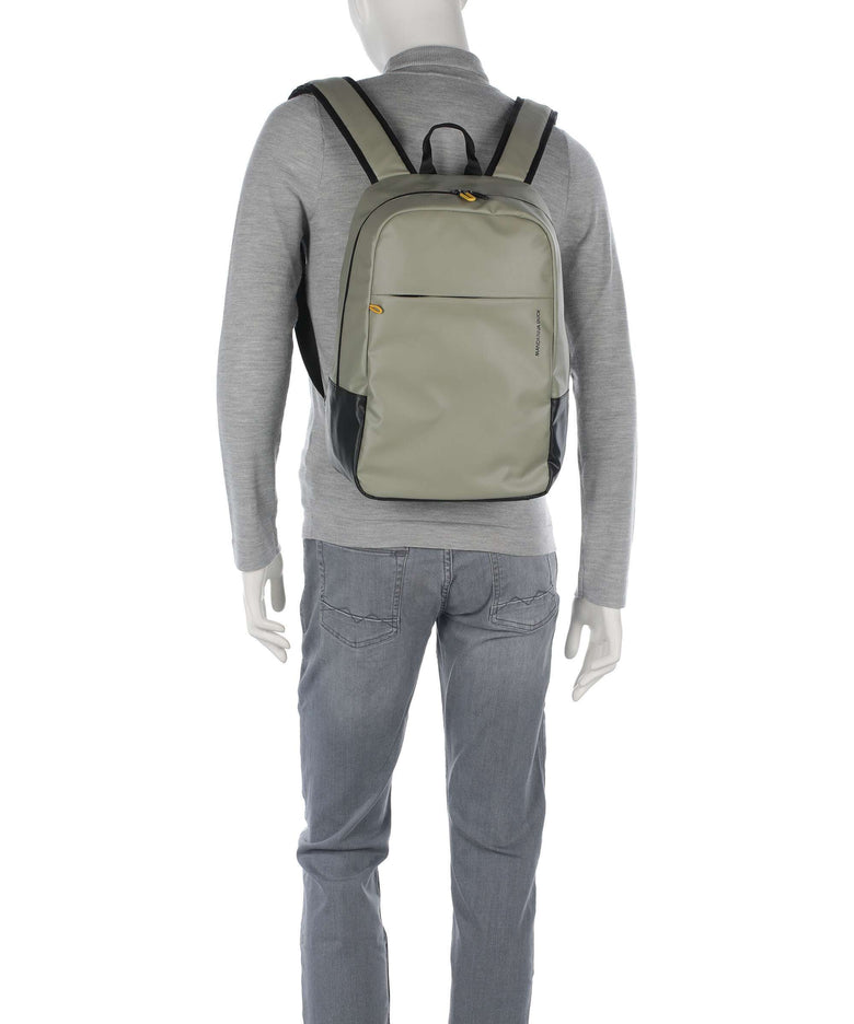 Mandarina Duck Eco Coated Backpack mud