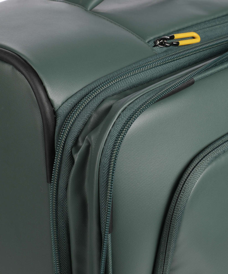 Mandarina Duck Eco Coated Spinner (4 wheels) deep green