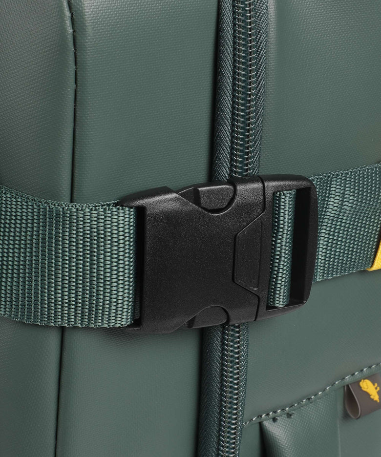 Mandarina Duck Eco Coated Spinner (4 wheels) deep green