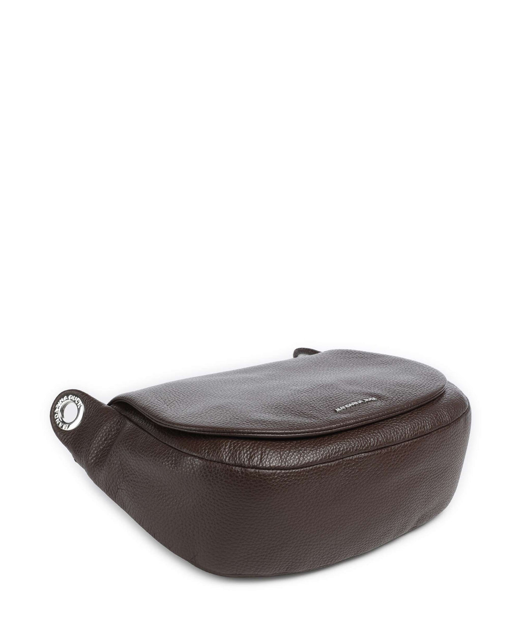 Mandarina Duck Mellow Leather Shoulder bag espresso
