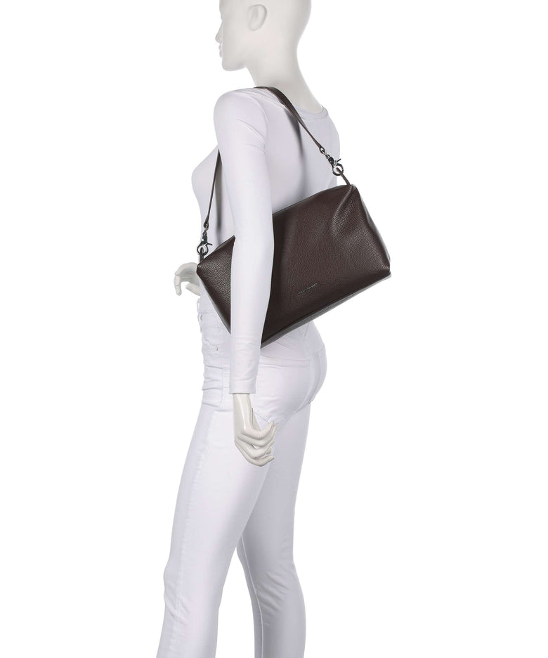 Mandarina Duck Mellow Leather Shoulder bag espresso