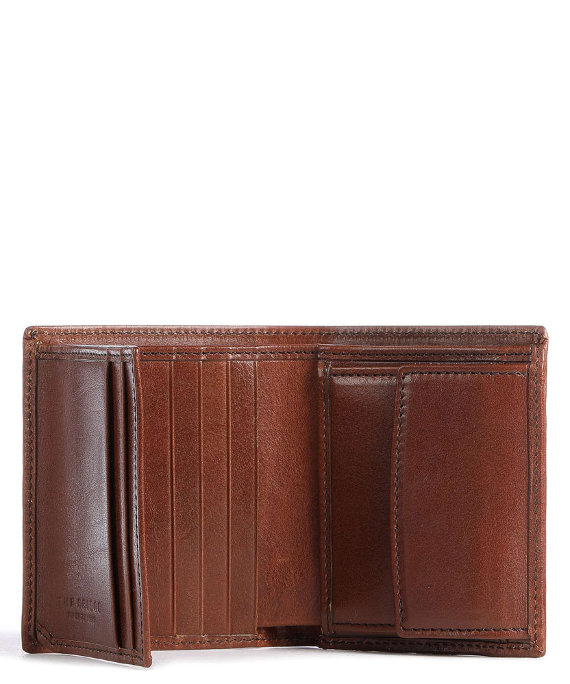 The Bridge Story Uomo RFID Wallet marrone