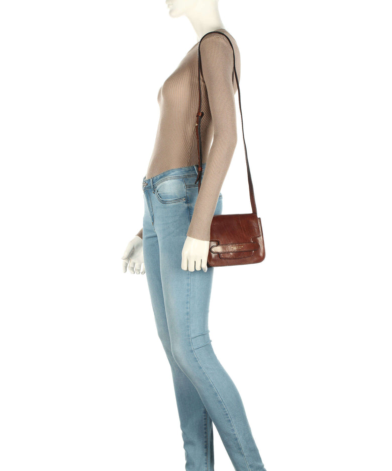 The Bridge Lucrezia Crossbody bag marrone