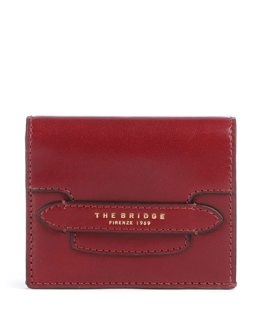 The Bridge Lucrezia RFID Wallet rosso ribes