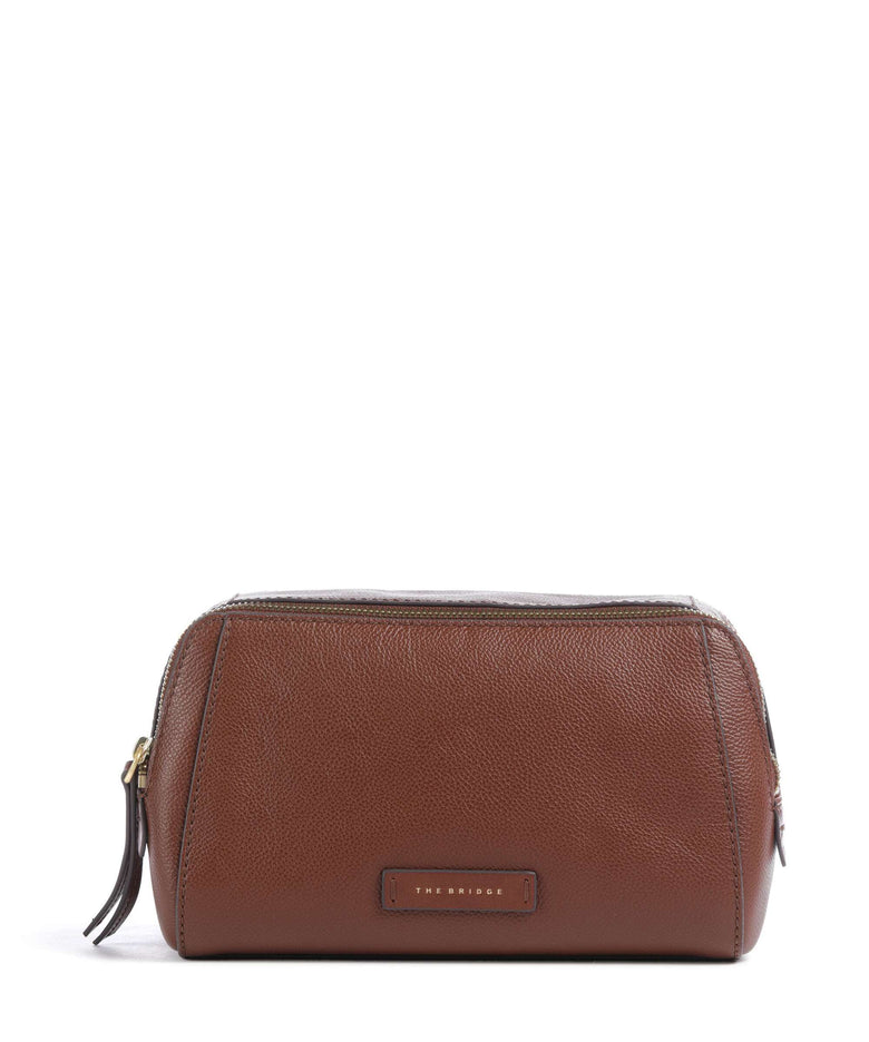 The Bridge Ines Toiletry bag marrone