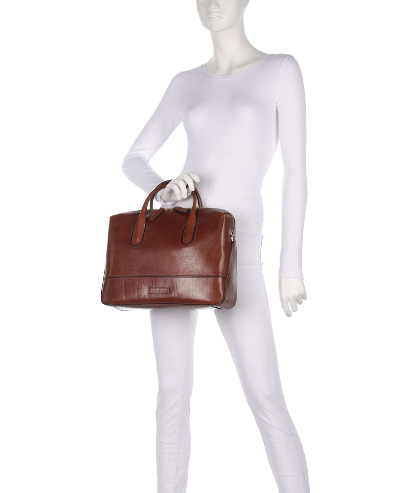 The Bridge Iolanda Briefcase marrone