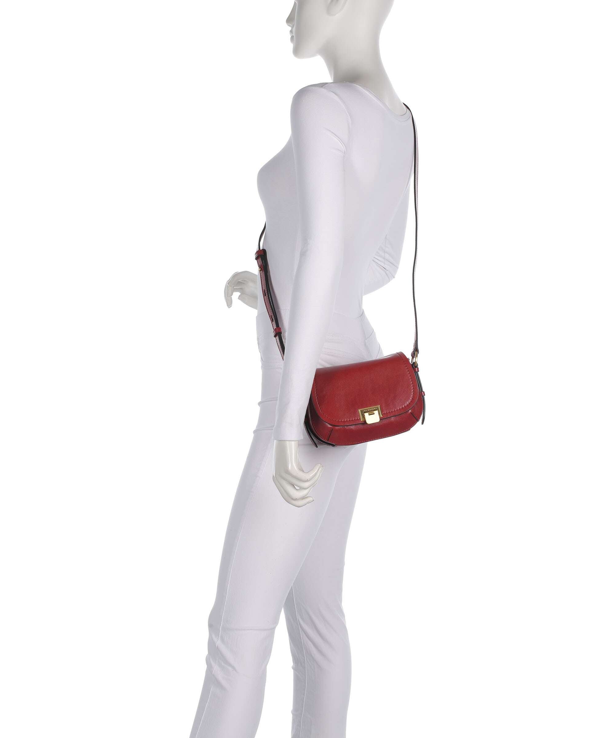 The Bridge Federica Crossbody bag mattone