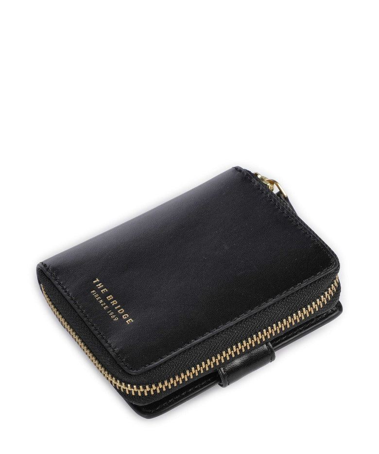 The Bridge Lara Wallet nero