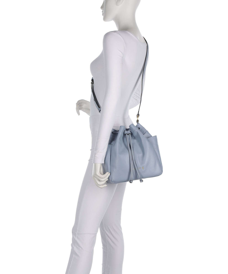 The Bridge Letizia Soft Bucket bag acqua