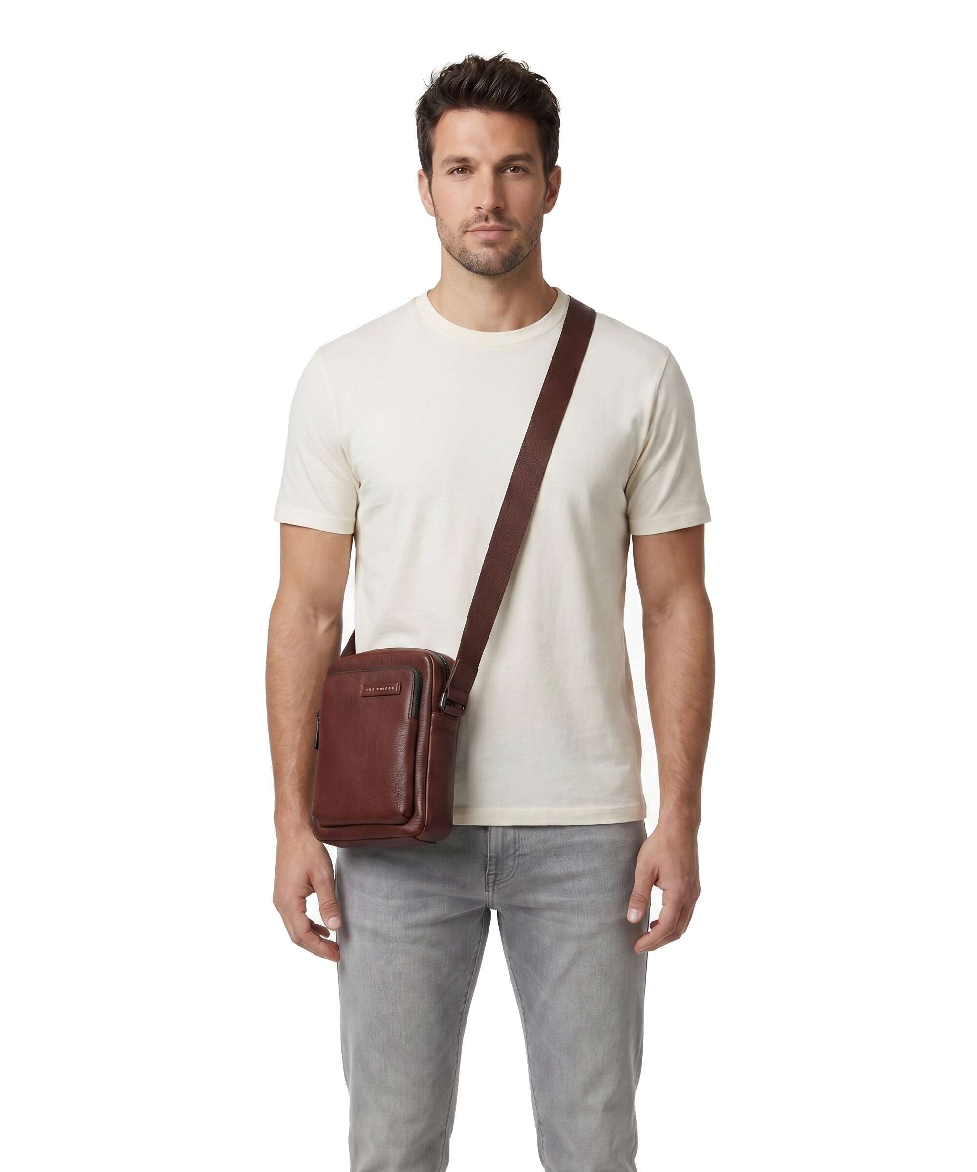 The Bridge Ludovico Crossbody bag marrone
