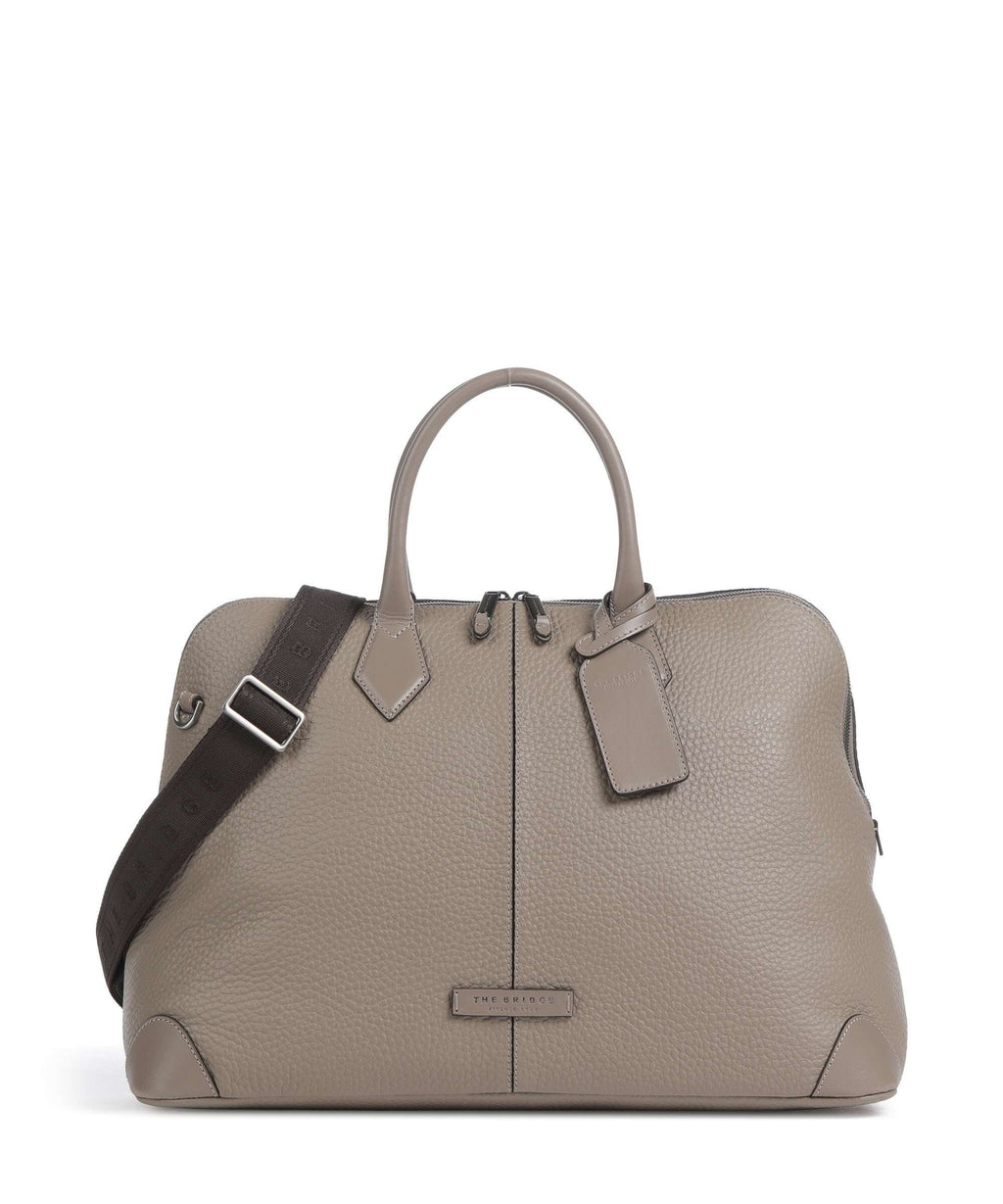 The Bridge Travel Soft Weekend bag greige