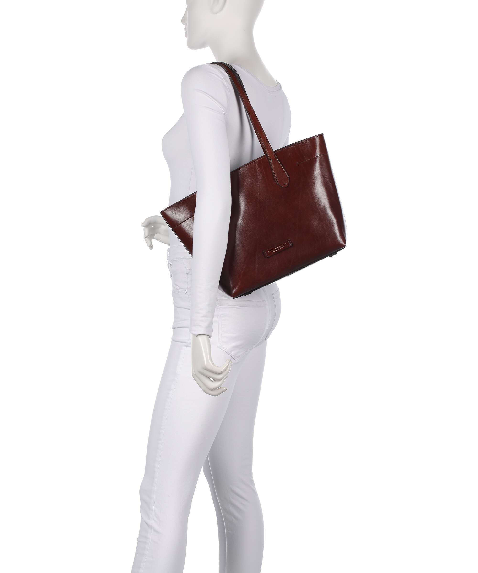 The Bridge Guelfa Tote bag marrone