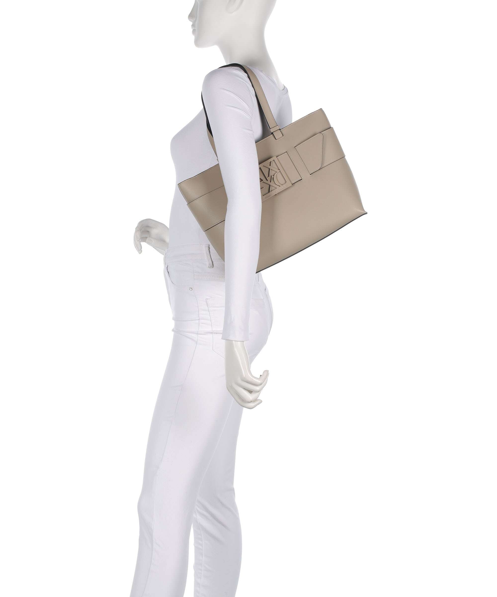 Armani Exchange Susy S Tote bag sand