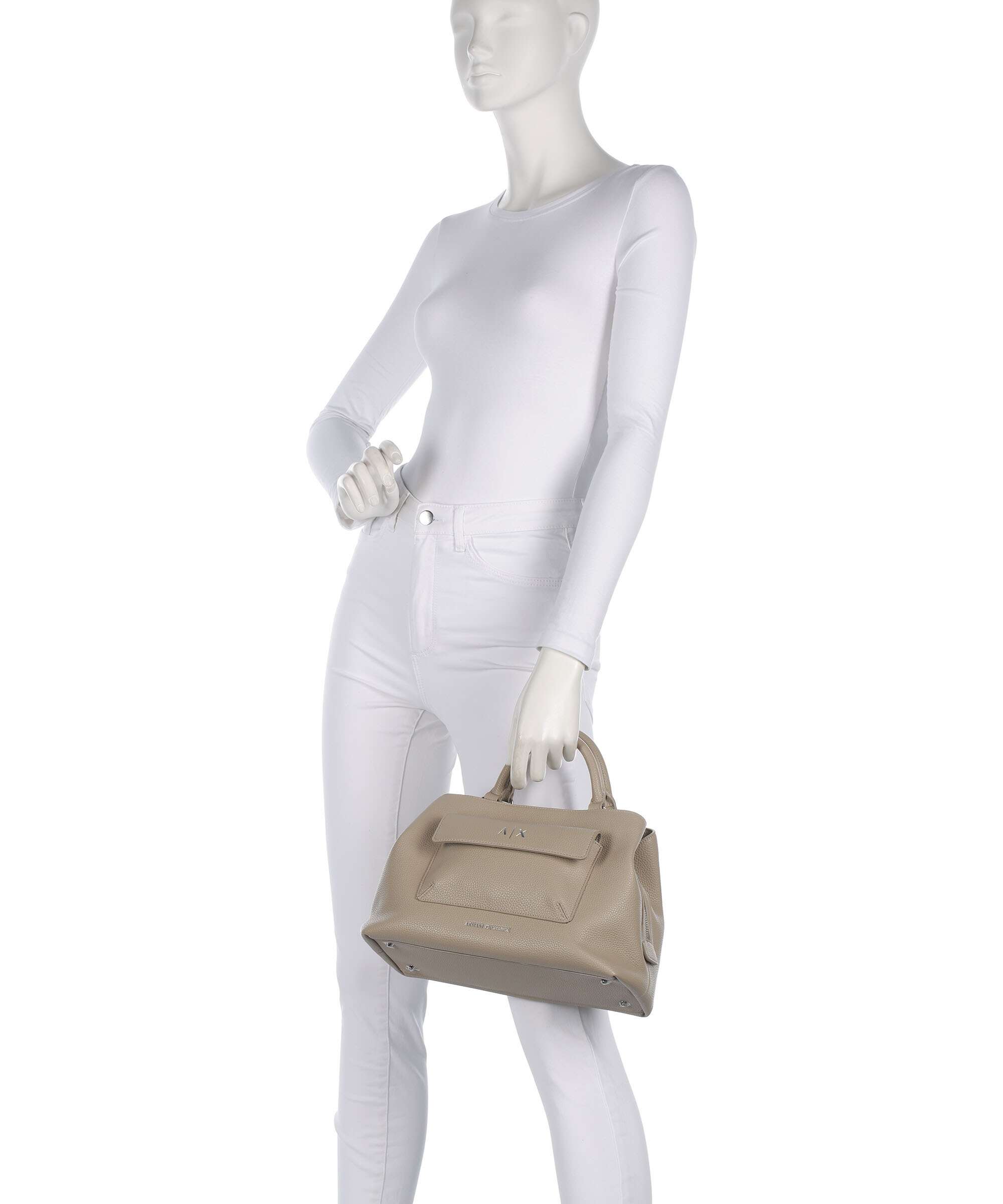 Armani Exchange Nicole M Handbag sand