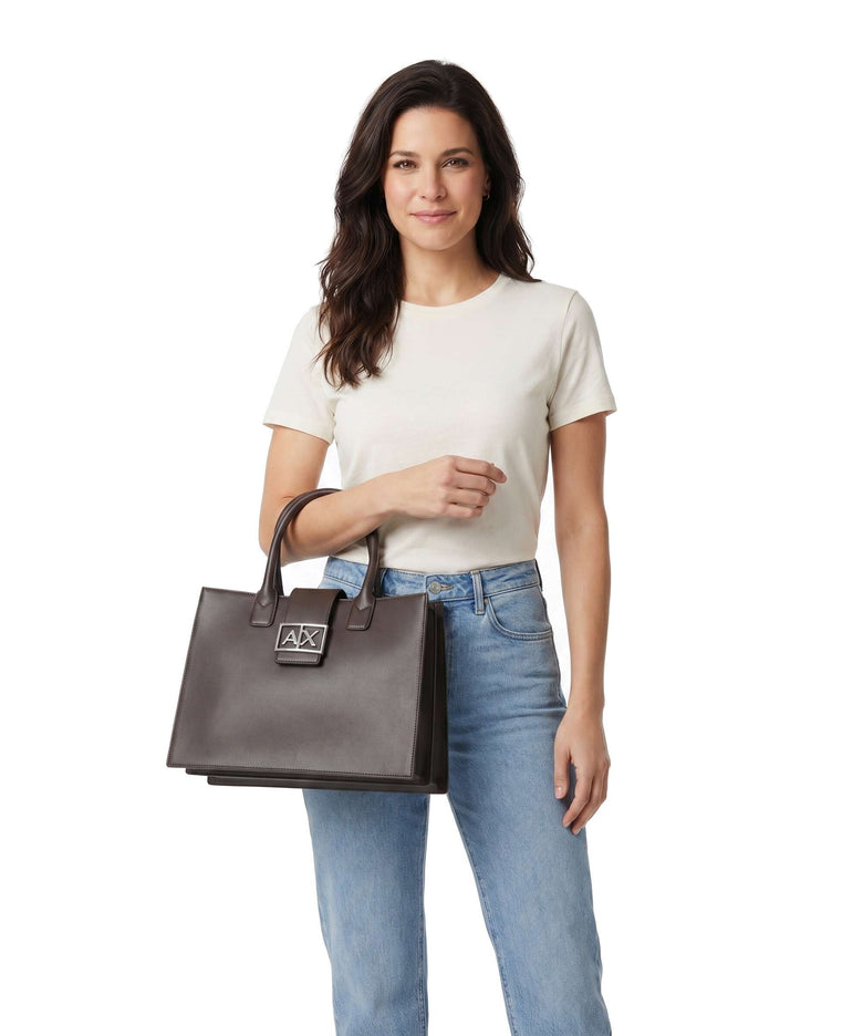Armani Exchange Jodie M Handbag dusk shade