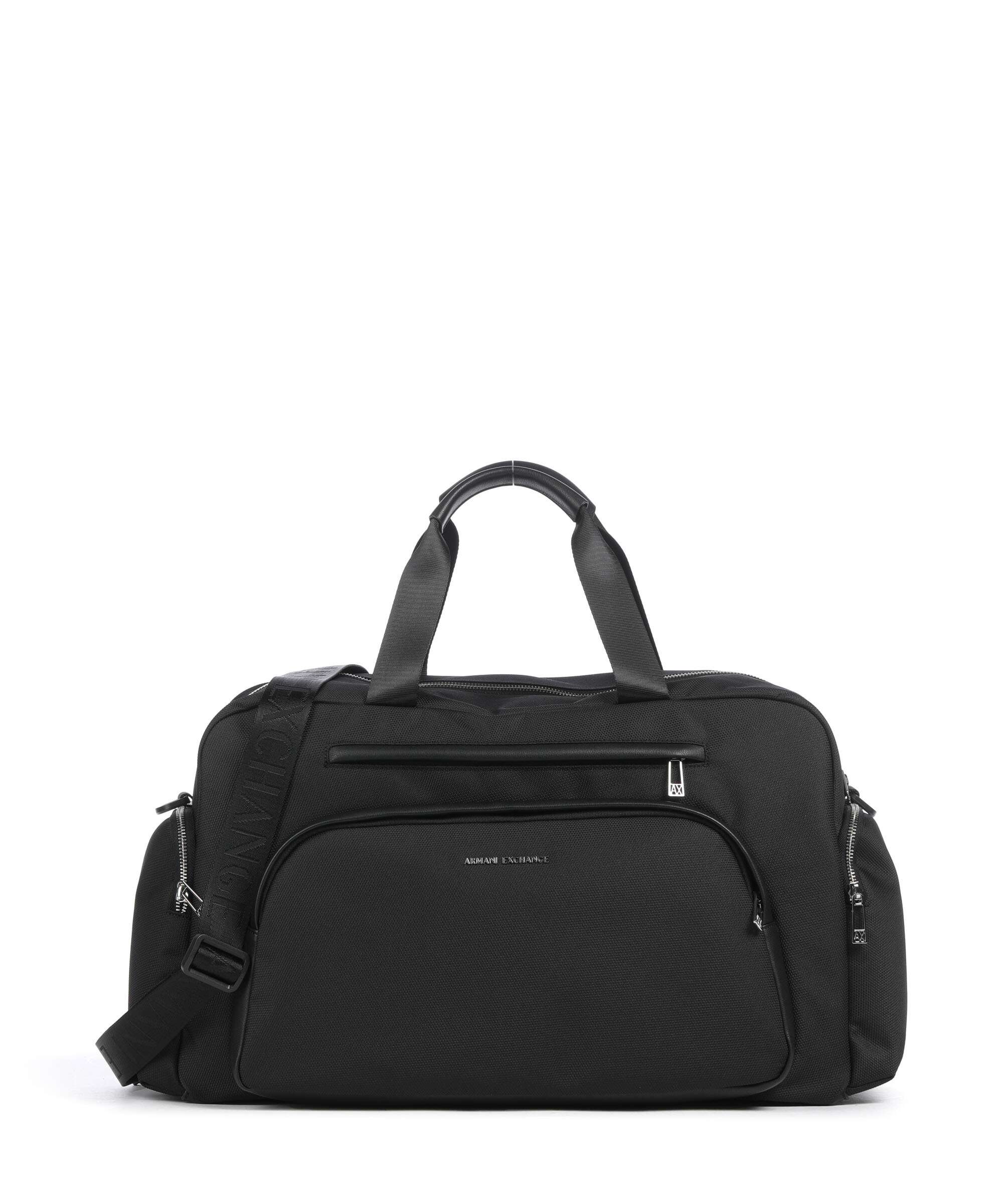 Armani Exchange Singapore Weekend bag black
