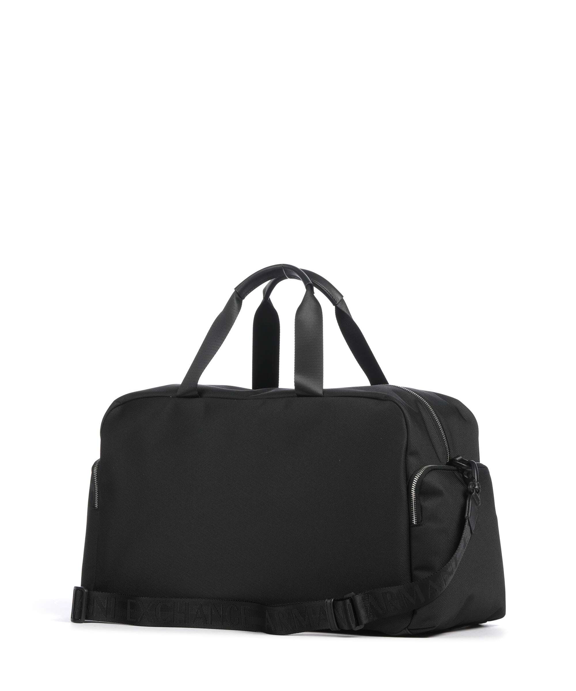 Armani Exchange Singapore Weekend bag black