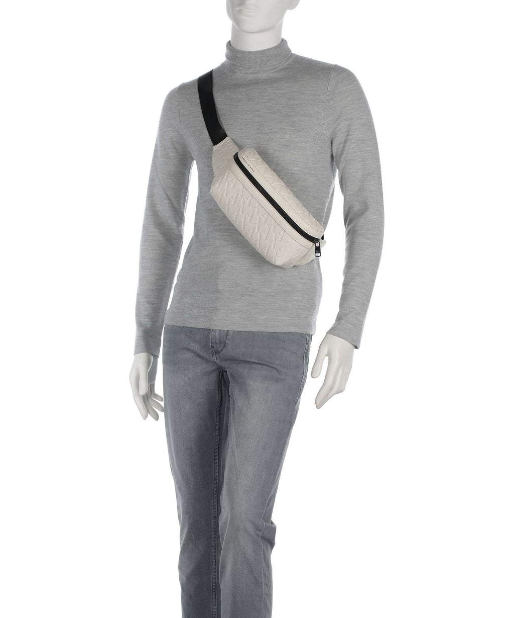 Armani Exchange Liam Fanny pack cream
