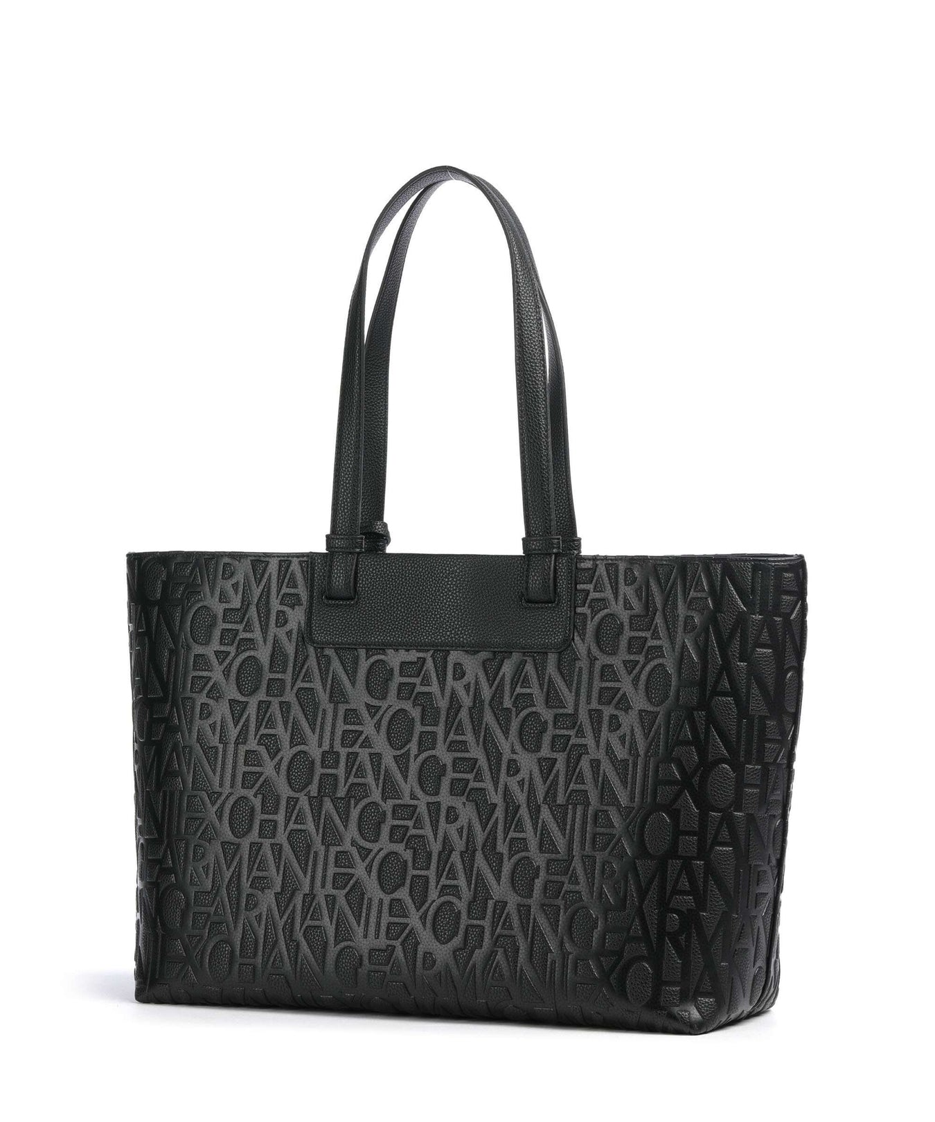 Armani Exchange Liz Monogram L Tote bag black