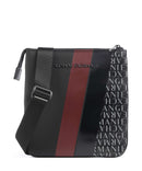 Armani Exchange Dylan Kabelka přes rameno black/pomegranate/black shiny