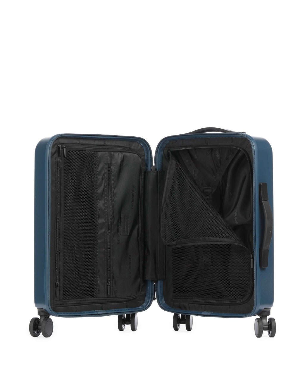 Emporio Armani Business Regenerated Spinner (4 wheels) legion blue