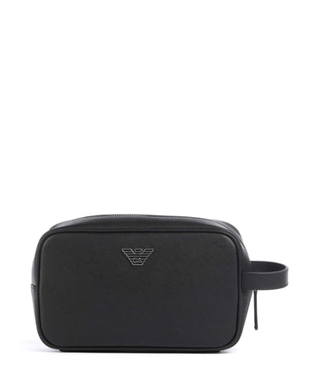 Emporio Armani Saffiano Animation Toaletních taštiček black beauty