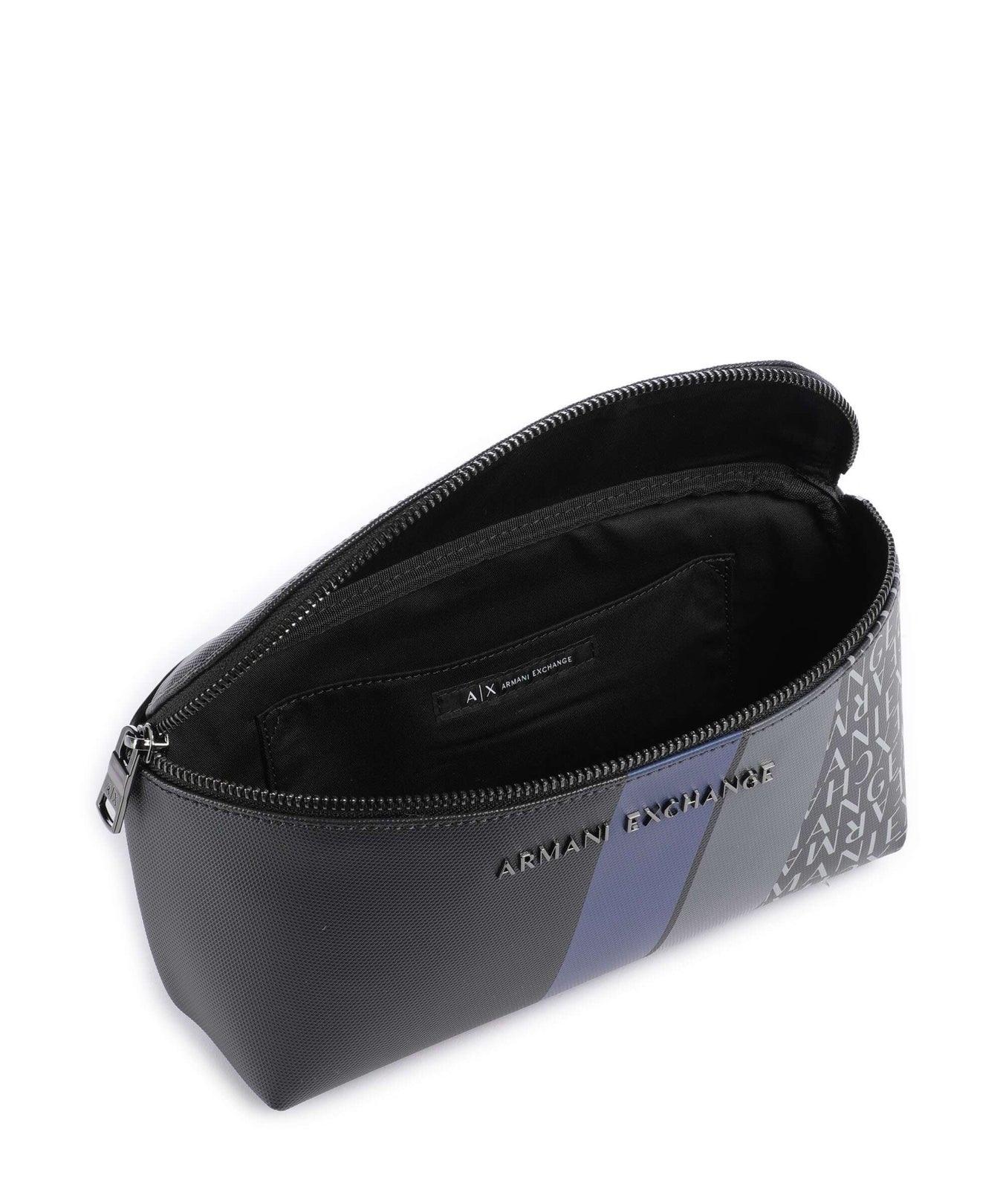 Armani Exchange Dylan Fanny pack deep navy/estate blue/deep navy shiny