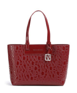 Armani Exchange Liz Patent M Nákupní taška red dahlia