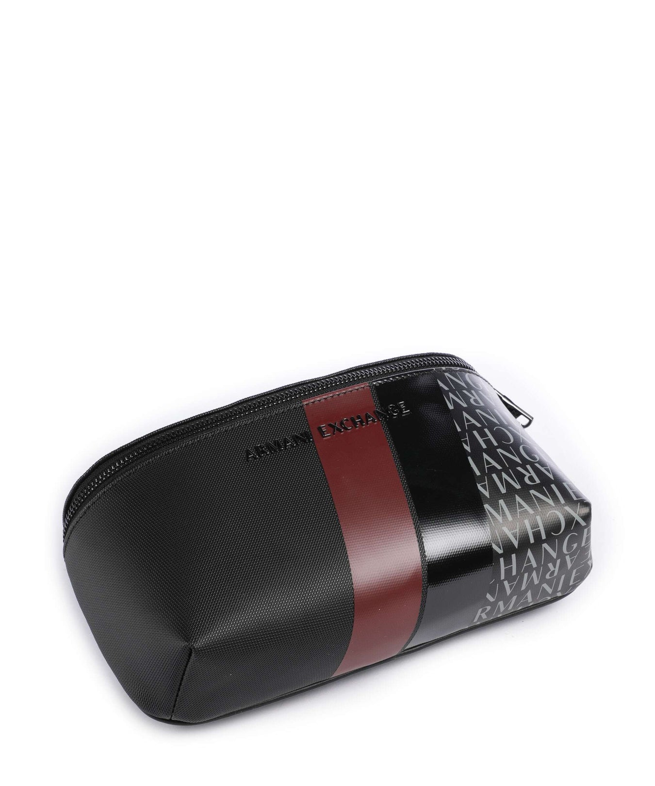 Armani Exchange Dylan Fanny pack black/pomegranate/black shiny