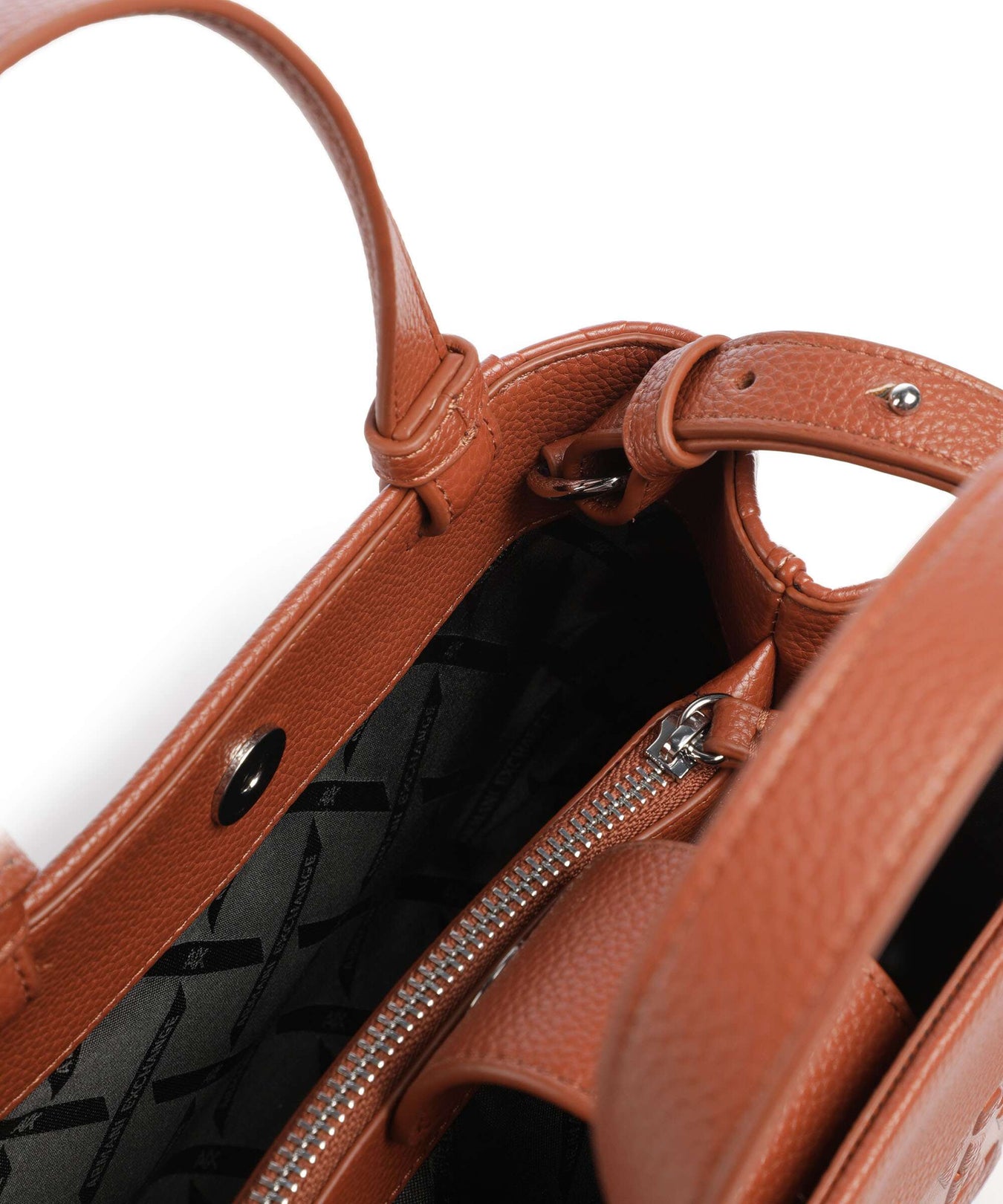 Armani Exchange Liz Monogram S Handbag coconut shell