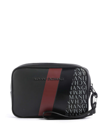 Armani Exchange Dylan Toaletních taštiček black/pomegranate/black shiny