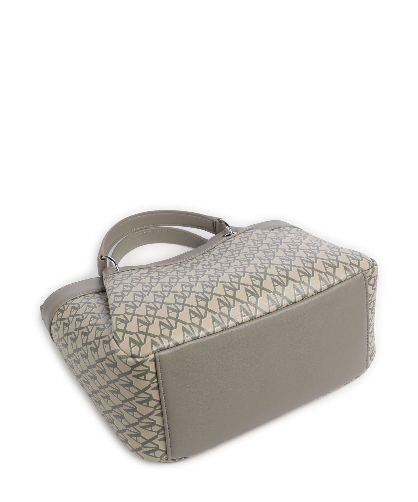 Armani Exchange Wave Monogram M Handbag sound sand/brown bass