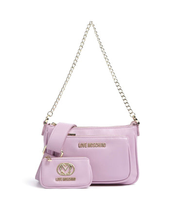 Love Moschino Pouch Charm Taška přes rameno glicine