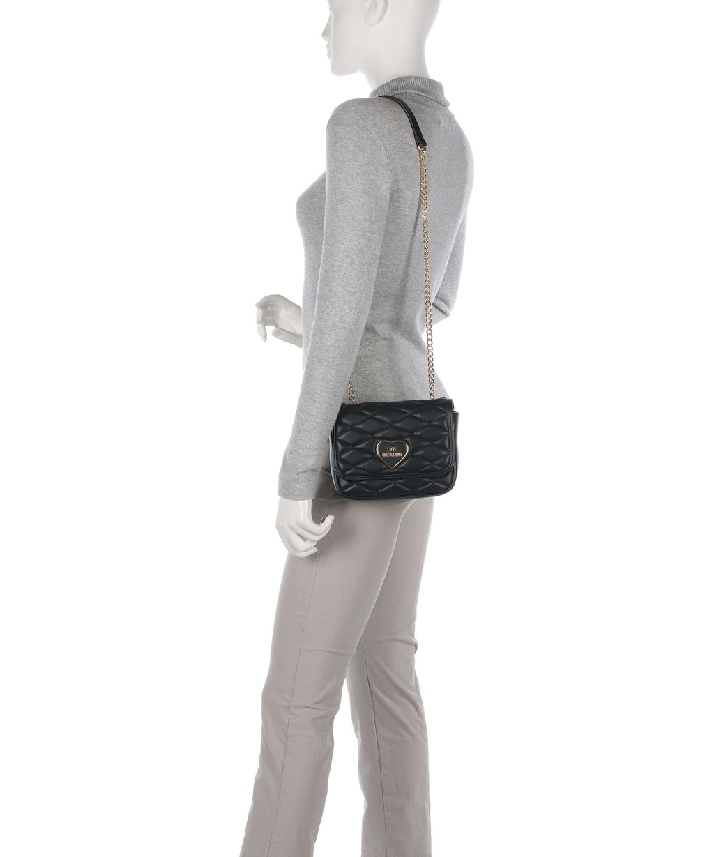 Love Moschino Romantic Crossbody bag nero