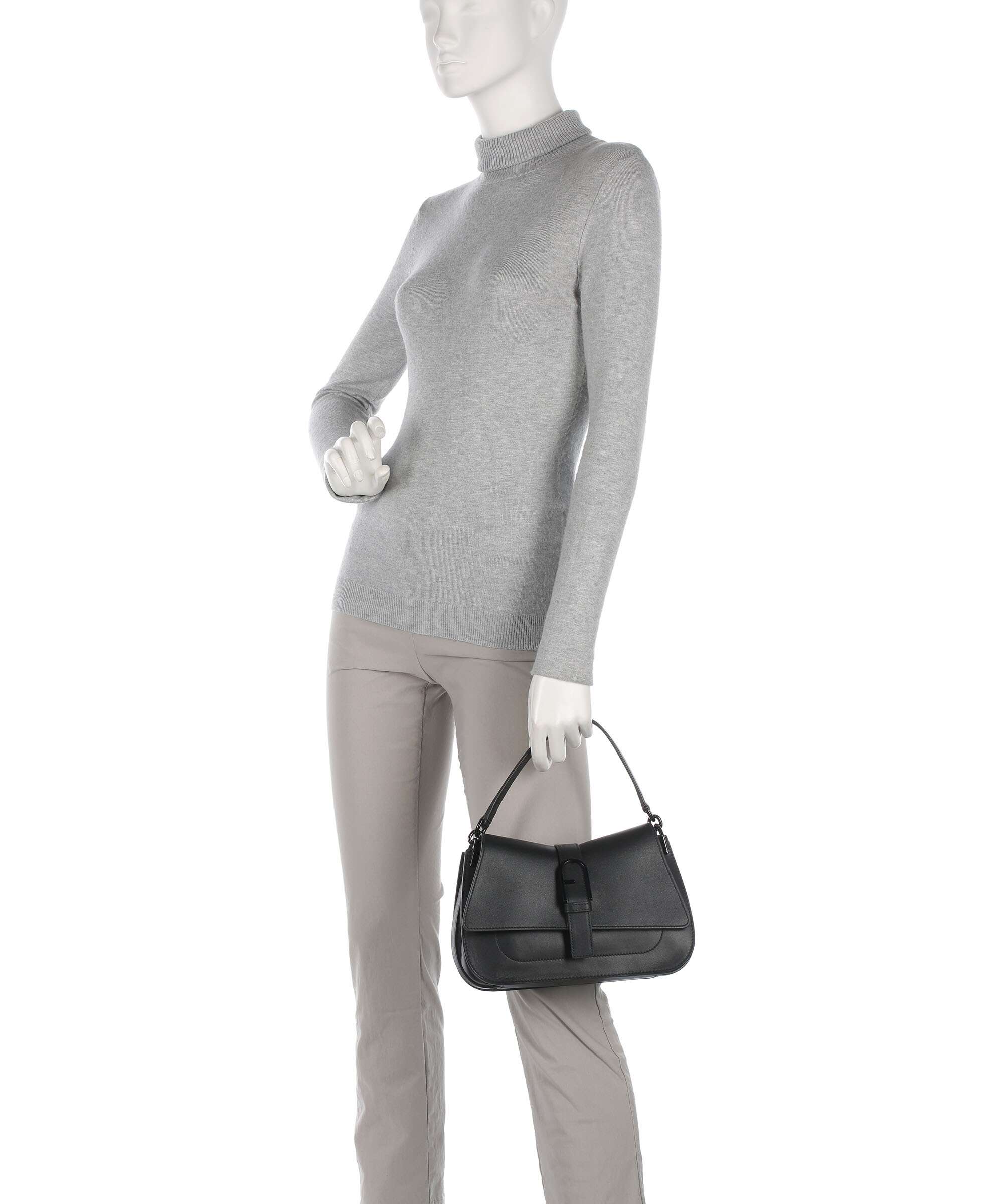 Furla Flow M Handbag nero