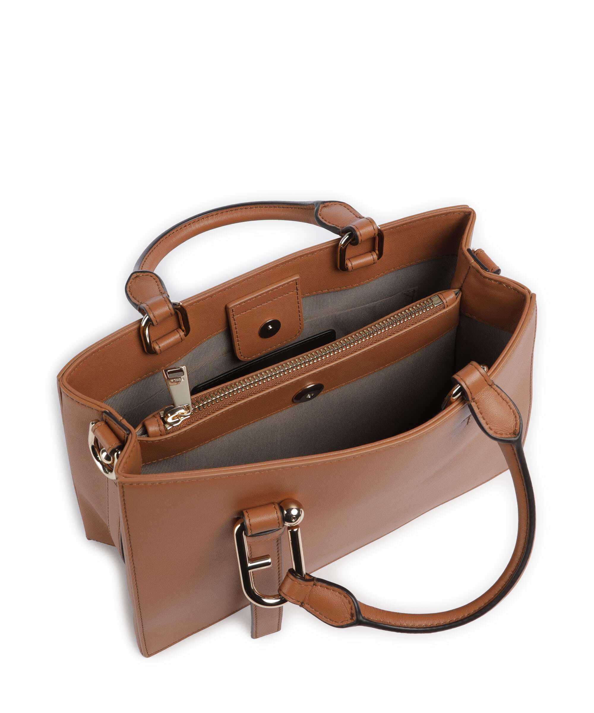 Furla Nuvola M Handbag brandy
