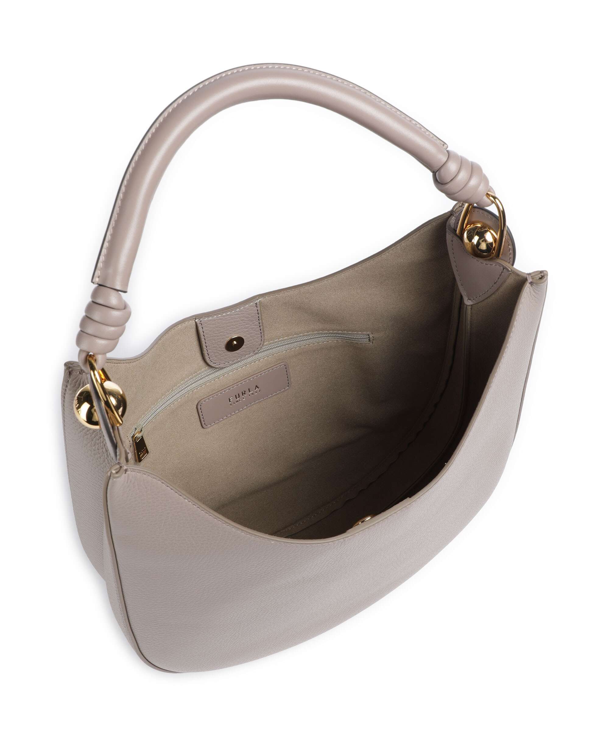 Furla Sfera L Hobo bag stucco gray