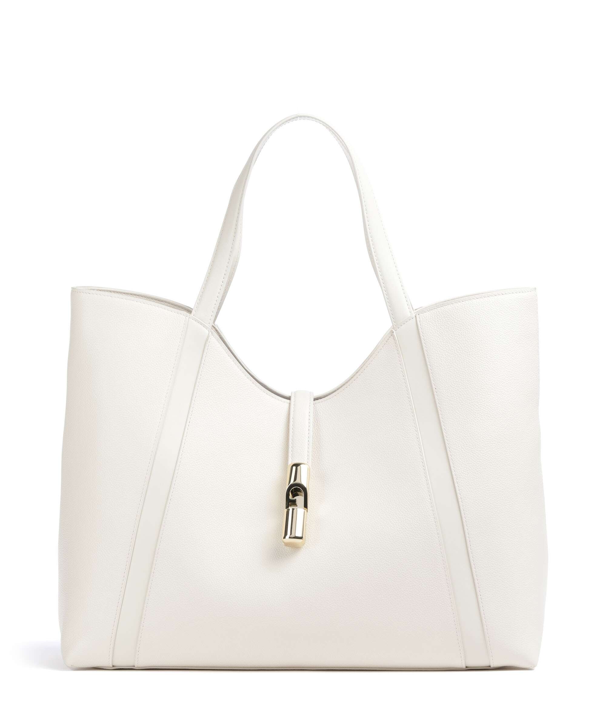 Furla Goccia XL Tote bag panna