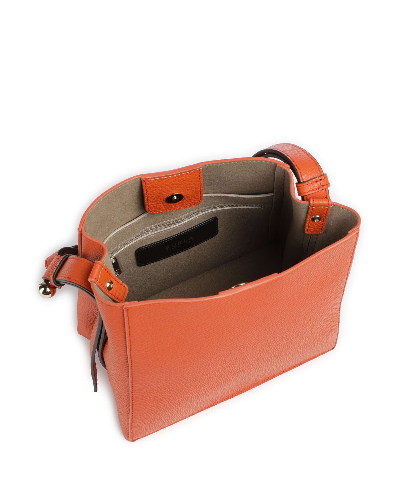 Furla Nuvola Mini Hobo bag paprika